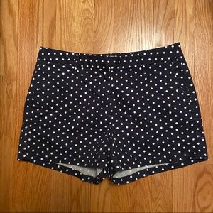Elle Polka Dot navy Shorts - Size 4